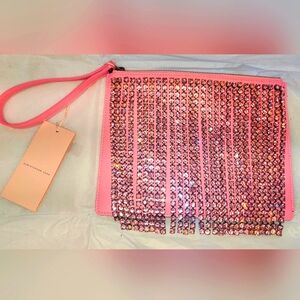 Christopher Kane Chain Fringe Clutch